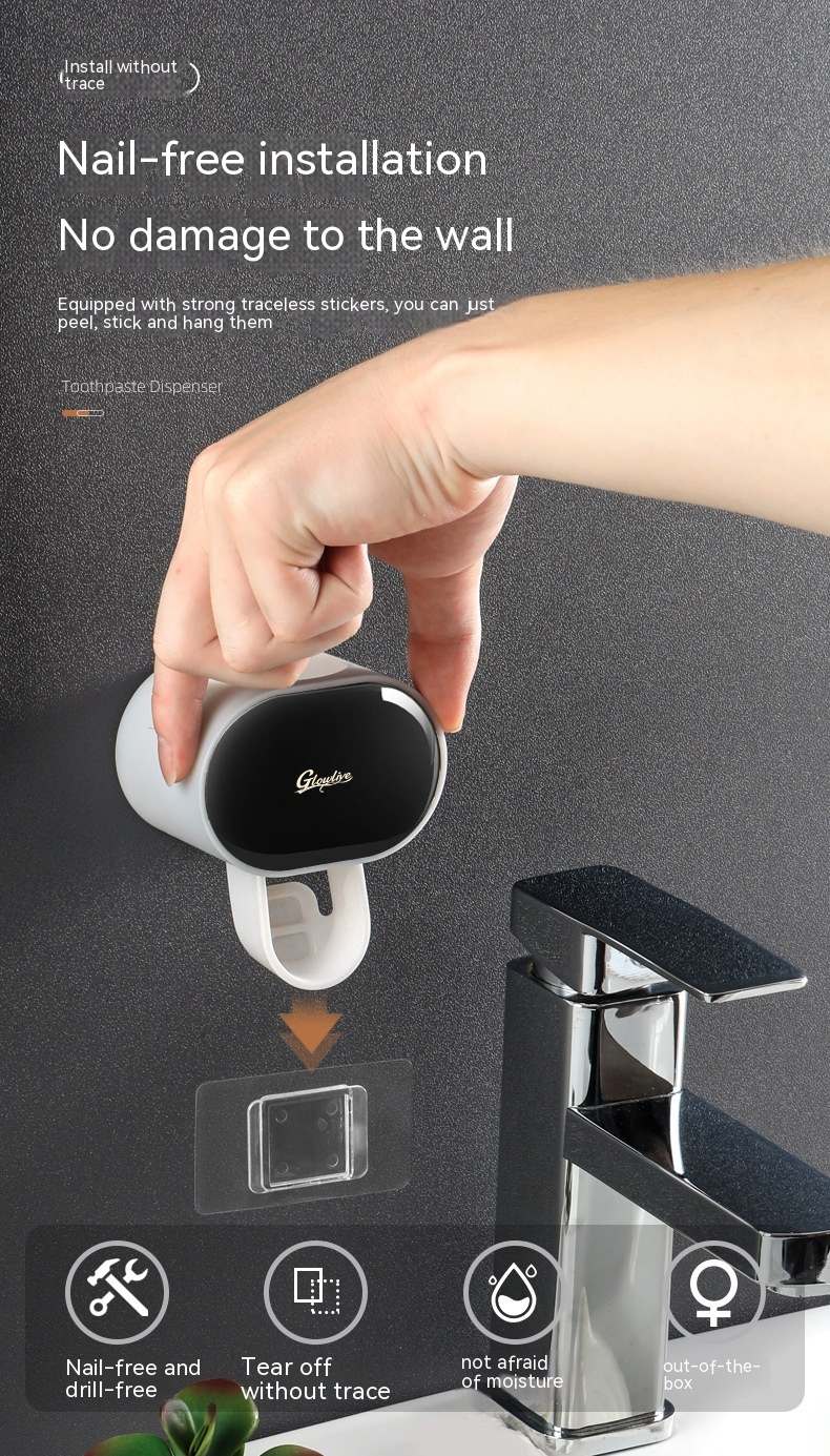 Automatischer Zahnpasten Quetscher