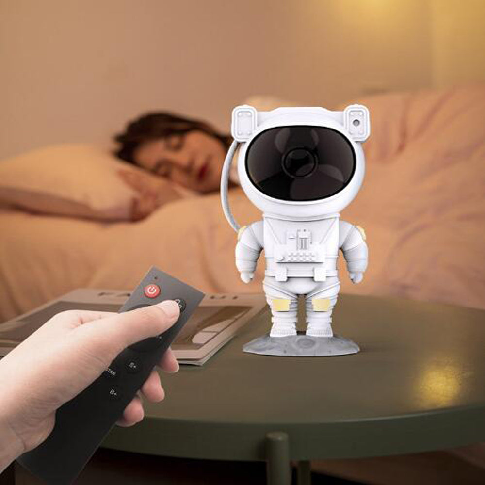 Galaxy-Projektor: Astronauten-Nachtlicht mit USB