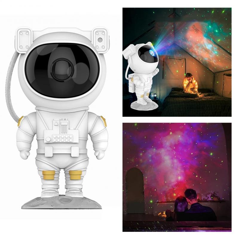Galaxy-Projektor: Astronauten-Nachtlicht mit USB